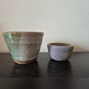 Hand Thrown Clay Little Pinch Pots